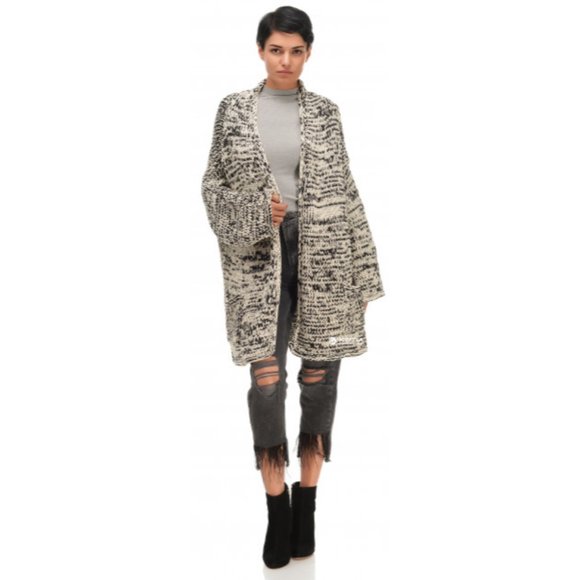 ZARA oversized knit jacket size M - Picture 3 of 11